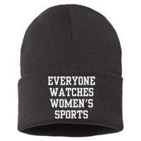 Everyone Watches Women’S Sports Sustainable Knit Beanie