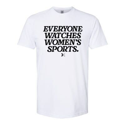 Everyone Watches Women’S Sports Softstyle® CVC T-Shirt