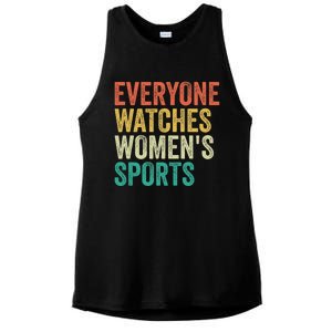 Everyone Watches Women.S Sports Ladies PosiCharge Tri-Blend Wicking Tank