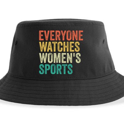 Everyone Watches Women.S Sports Sustainable Bucket Hat