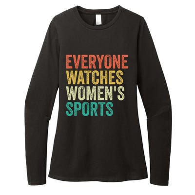 Everyone Watches Women.S Sports Womens CVC Long Sleeve Shirt