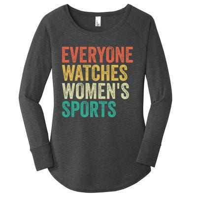 Everyone Watches Women.S Sports Women's Perfect Tri Tunic Long Sleeve Shirt