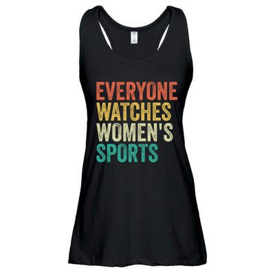 Everyone Watches Women.S Sports Ladies Essential Flowy Tank