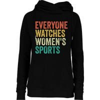 Everyone Watches Women.S Sports Womens Funnel Neck Pullover Hood