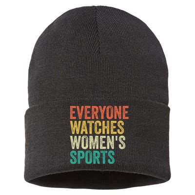 Everyone Watches Women.S Sports Sustainable Knit Beanie