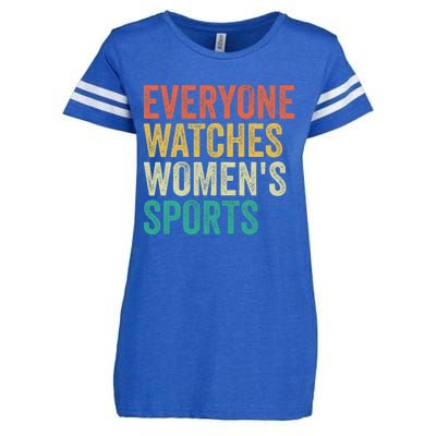 Everyone Watches Women.S Sports Enza Ladies Jersey Football T-Shirt