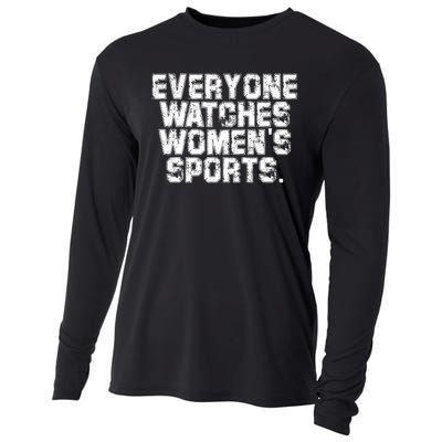 Everyone Watches Women Sports Adult Cooling Performance Long Sleeve Crew