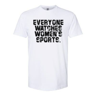 Everyone Watches Women Sports Adult Softstyle® CVC T-Shirt