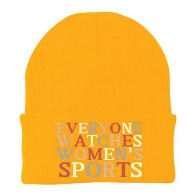 Everyone Watches Women Sports Adult Knit Cap Winter Beanie