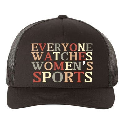 Everyone Watches Women Sports Adult Yupoong Adult 5-Panel Trucker Hat