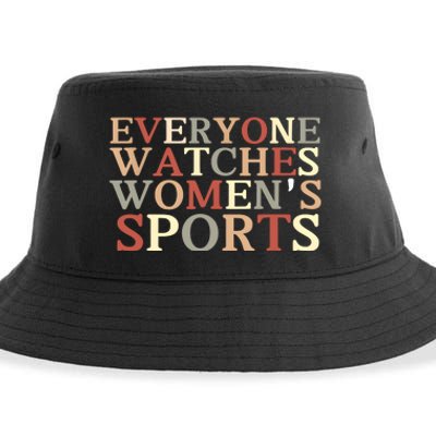 Everyone Watches Women Sports Adult Sustainable Bucket Hat