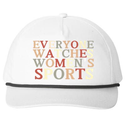 Everyone Watches Women Sports Adult Snapback Five-Panel Rope Hat