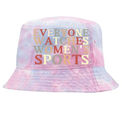 Everyone Watches Women Sports Adult Tie-Dyed Bucket Hat