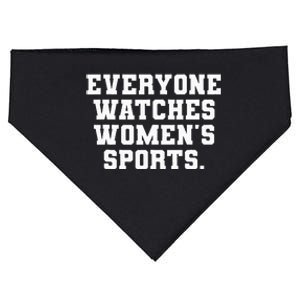 Everyone Watches Women Sports USA-Made Doggie Bandana