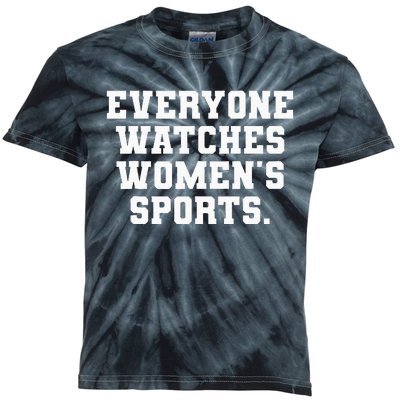 Everyone Watches Women Sports Kids Tie-Dye T-Shirt