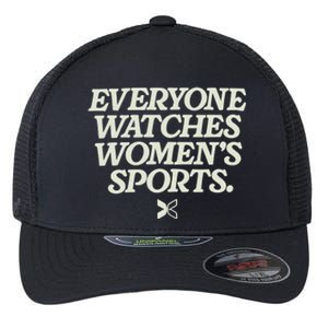 Everyone Watches Women Sports Flexfit Unipanel Trucker Cap