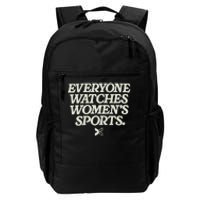 Everyone Watches Women Sports Daily Commute Backpack