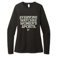 Everyone Watches Women Sports Womens CVC Long Sleeve Shirt