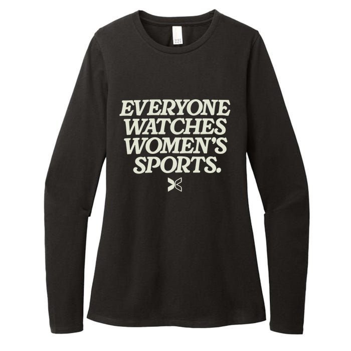 Everyone Watches Women Sports Womens CVC Long Sleeve Shirt