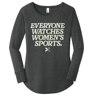 Everyone Watches Women Sports Women's Perfect Tri Tunic Long Sleeve Shirt