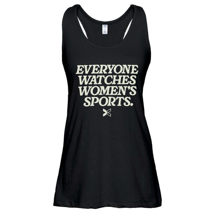 Everyone Watches Women Sports Ladies Essential Flowy Tank