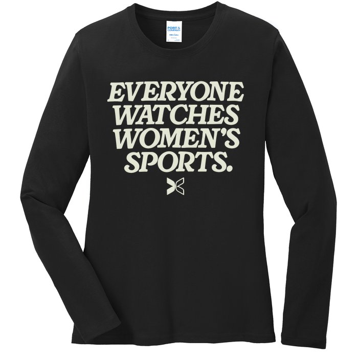 Everyone Watches Women Sports Ladies Long Sleeve Shirt