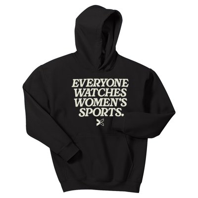 Everyone Watches Women Sports Kids Hoodie