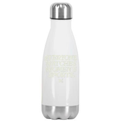 Everyone Watches Women Sports Stainless Steel Insulated Water Bottle