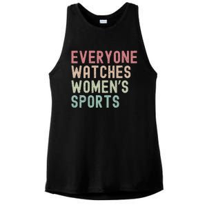 Everyone Watches Women Sports Ladies PosiCharge Tri-Blend Wicking Tank