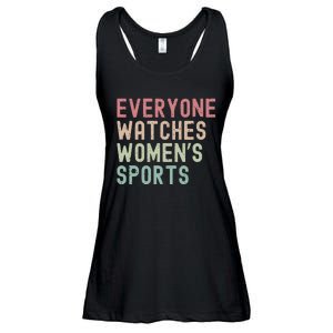 Everyone Watches Women Sports Ladies Essential Flowy Tank