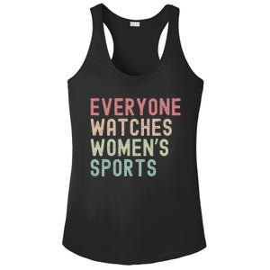 Everyone Watches Women Sports Ladies PosiCharge Competitor Racerback Tank