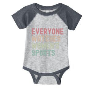 Everyone Watches Women Sports Infant Baby Jersey Bodysuit