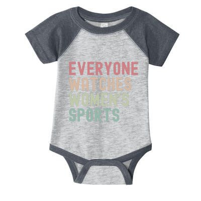 Everyone Watches Women Sports Infant Baby Jersey Bodysuit