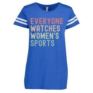 Everyone Watches Women Sports Enza Ladies Jersey Football T-Shirt