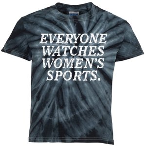 Everyone Watches Women Sports Kids Tie-Dye T-Shirt