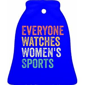 Everyone Watches Wo Sports Ceramic Bell Ornament