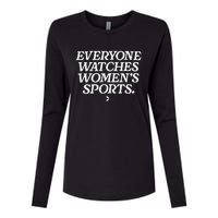 Everyone watches wo's sports Womens Cotton Relaxed Long Sleeve T-Shirt