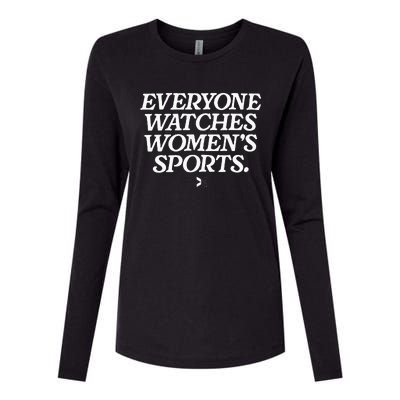 Everyone watches wo's sports Womens Cotton Relaxed Long Sleeve T-Shirt