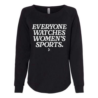 Everyone watches wo's sports Womens California Wash Sweatshirt