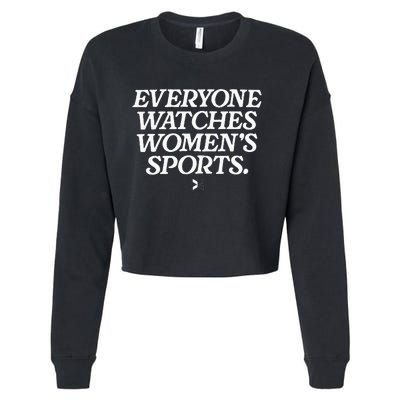 Everyone watches wo's sports Cropped Pullover Crew