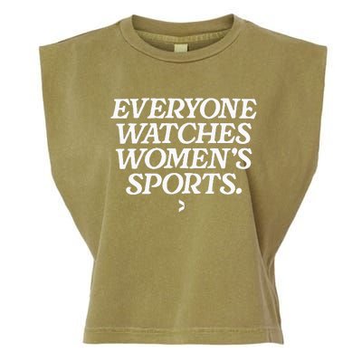 Everyone watches wo's sports Garment-Dyed Women's Muscle Tee