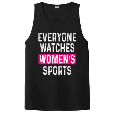 Everyone Watches Women Sports Supports PosiCharge Competitor Tank