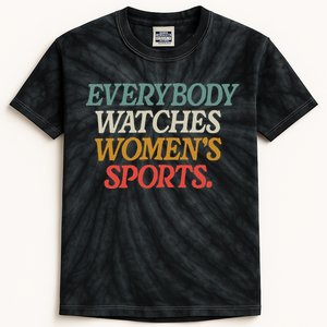 Everybody Watches Wo Sports Kids Tie-Dye T-Shirt