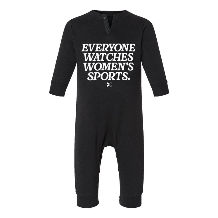 Everyone Watches Women Sports Infant Fleece One Piece