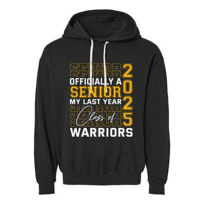 Eastern Wayne Warriors Officially A Senior Garment-Dyed Fleece Hoodie