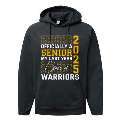 Eastern Wayne Warriors Officially A Senior Performance Fleece Hoodie