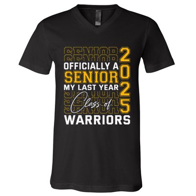 Eastern Wayne Warriors Officially A Senior V-Neck T-Shirt