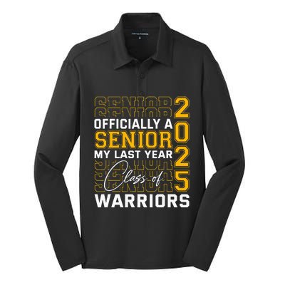 Eastern Wayne Warriors Officially A Senior Silk Touch Performance Long Sleeve Polo