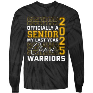 Eastern Wayne Warriors Officially A Senior Tie-Dye Long Sleeve Shirt