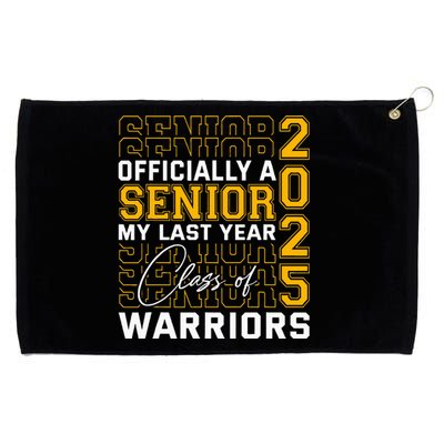 Eastern Wayne Warriors Officially A Senior Grommeted Golf Towel